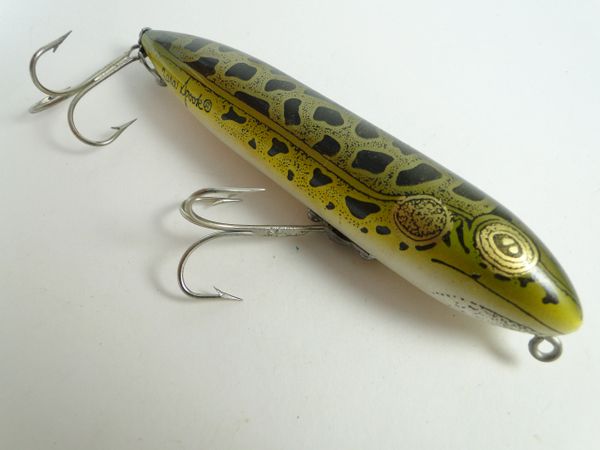 Heddon Zara Spook Bullfrog Fishing Lure EX