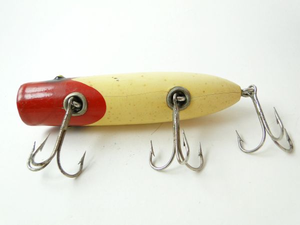Vintage 3 Inch Unbranded (South Bend Surf-Oreno?) Wooden Fishing Lure Lot  9-354