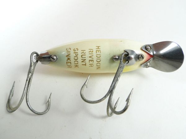 Lot - Vintage Heddon 9110 SD River Runt Spook Floater Fishing Lure