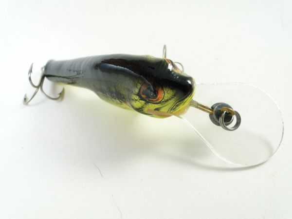 Vintage Bagley All Brass Monster Deep Diver Shad Salesman Samples Fishing  Lures