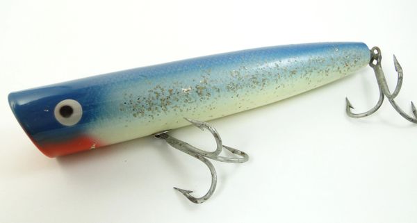 Creek Chub Surf Popper model # 7534 Length 7-1/4 weighs 3-3/4 oz.