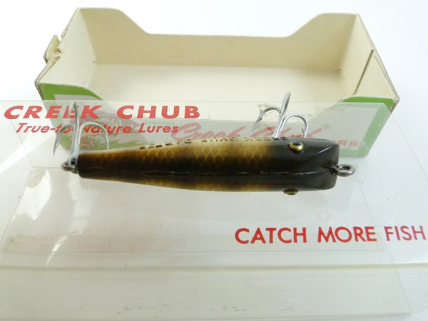 Creek Chub Darter 9000 Pikie Fishing Lure Vintage Original Box 2.75 Inch