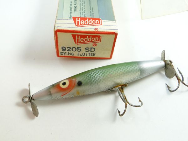 Heddon 9205  Old Antique & Vintage Wood Fishing Lures Reels Tackle & More