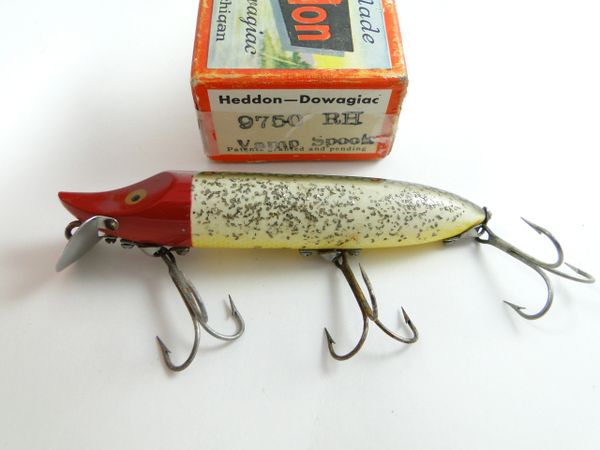 Heddon Vamp Spook and Assorted Fishing Lure Collection