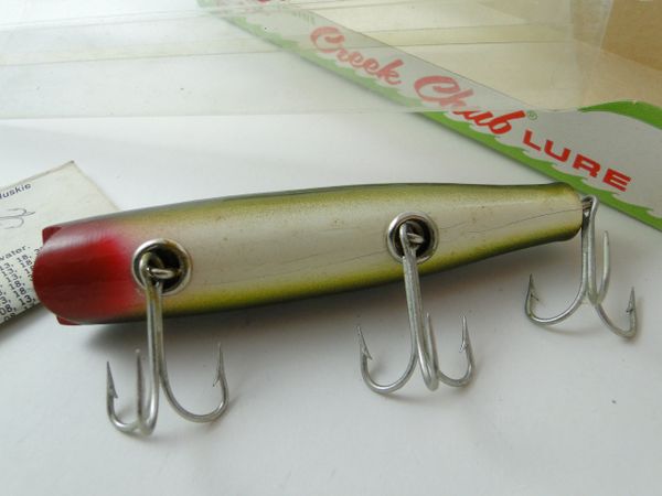 Creek Chub Darter 2019 in Frog Finish Fishing Lure EX+ in the Box with  Papers