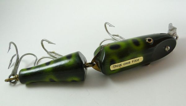 Vintage Creek Chub Frog Spot Weed Bug Lure In Box 2819 For Sale