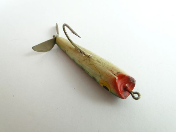 Shur Luk Fishing Lure  Old Antique & Vintage Wood Fishing Lures Reels  Tackle & More