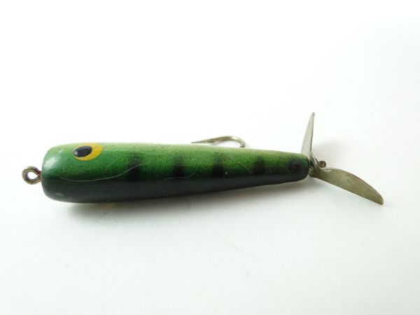 Shur Luk Plopper Wood Fly Rod Fishing Lure Garrett Indiana Lure