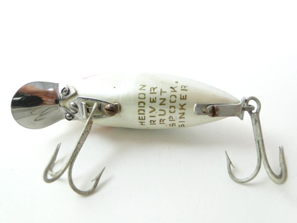 Biddergy - Worldwide Online Auction and Liquidation Services - Vintage Heddon  River Runt Spook Sinker Fishing Lure