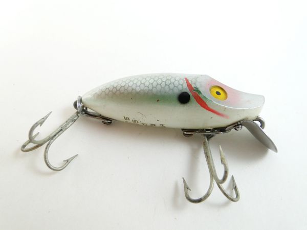 Vintage 1930s HEDDON River Runt #9119 XRS Fishing Lure Dowagiac Michigan USA