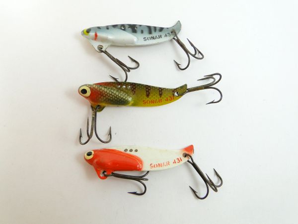 Heddon Original Wooden Vintage Fishing Lures