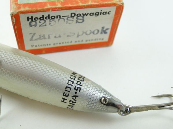 Heddon Zara Spook  Old Antique & Vintage Wood Fishing Lures Reels