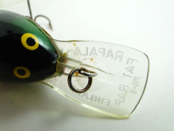 Rapala Fat Rap  Old Antique & Vintage Wood Fishing Lures Reels Tackle &  More