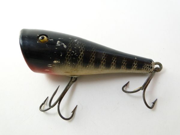 Creek Chub 3233 Black Scale Plunker ROUGH but RARE 1956 only!