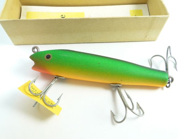 Vintage Rare Creek Chub Glitter Popper Fishing Lure Confetti Glitter Colors  2-treble Hooks Unsigned Offers Welcome -  Norway