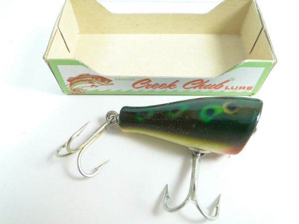 Creek Chub 5919 FROG Midget Plunker NEW UNUSED IN BOX!