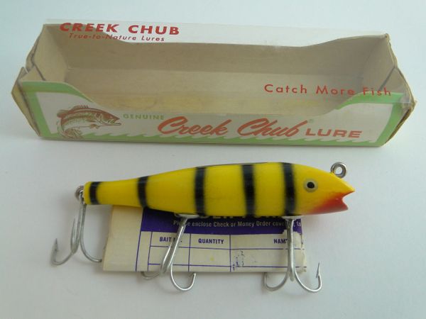 Creek Chub Darter 2039 in Tiger Stripe Fishing Lure NEW IN BOX