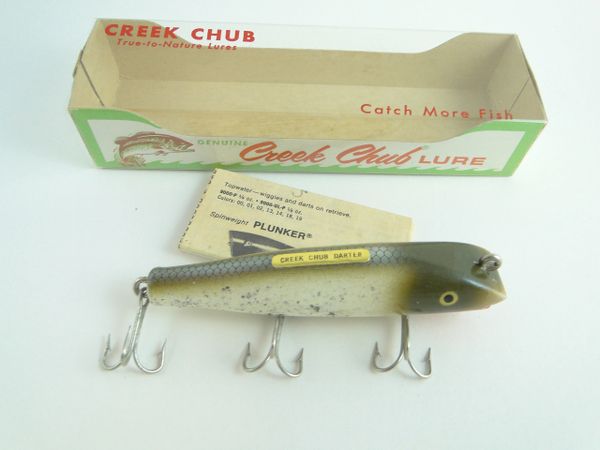 Creek Chub Jointed Darter  Old Antique & Vintage Wood Fishing Lures Reels  Tackle & More