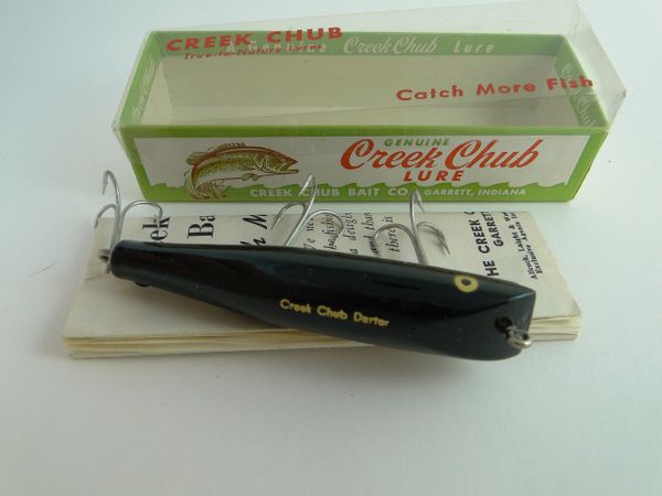 Creek Chub 2013 All Black Darter New in Box
