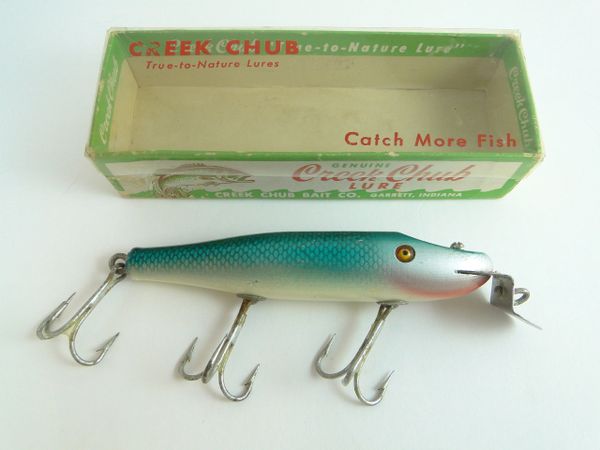 Creek Chub 707 Pikie Minnow in MULLET in Correct Box
