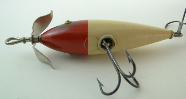 South Bend Underwater Lure  Old Antique & Vintage Wood Fishing