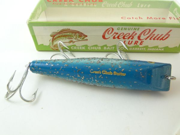 Creek Chub Blue Flash Jointed Darter For Sale