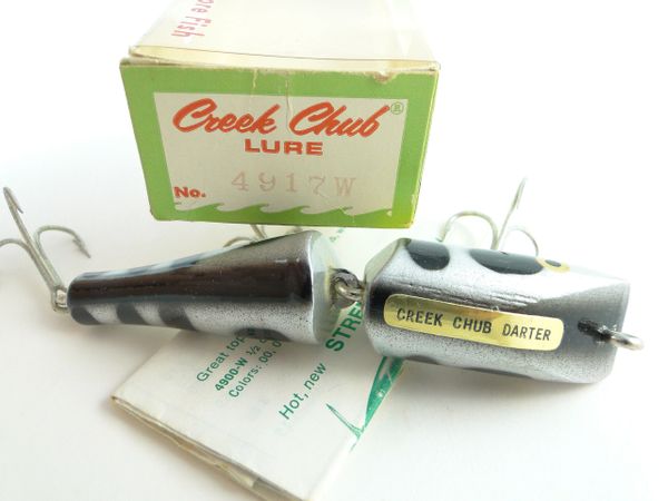 Creek Chub Pop'n Dunk Glass Eye Wood Old Lure (6-881  Discovery Japan Mall  - transfer, mail order proxy purchase service