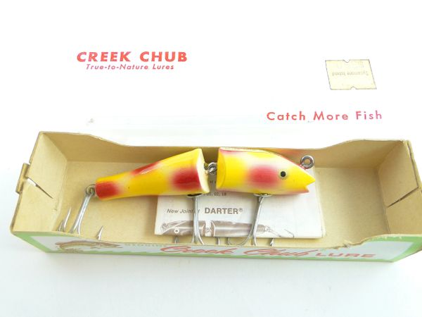 Creek Chub SPECIAL 2030 Box Only Orange Black Spots Darter