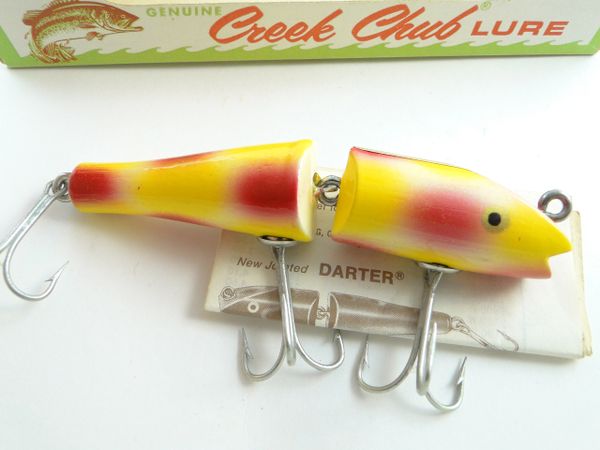 Creek Chub Fireplug Concave Belly Midget Darter Lure In Box 8032