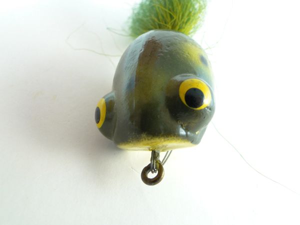 Vintage JENSEN Weedless Kicker Frog Fishing Lure – Toad Tackle