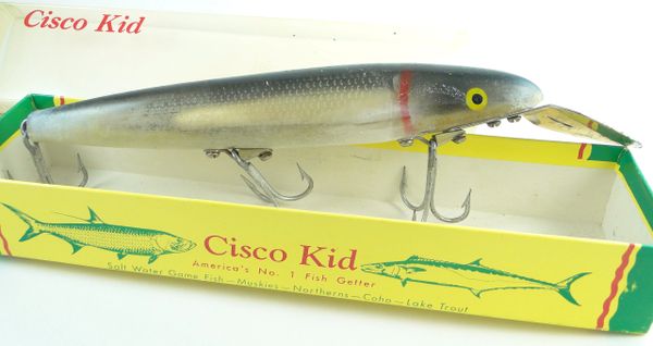 Vintage Husky Cisco Kid Fishing Lure - #625 - 7 Long - New Old Stock (G  19)