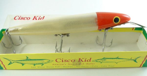 Cisco Kid 1800 Fishing Lure  Old Antique & Vintage Wood Fishing Lures  Reels Tackle & More