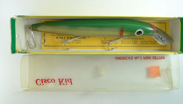 Cisco Kid Fishing Lure  Old Antique & Vintage Wood Fishing Lures