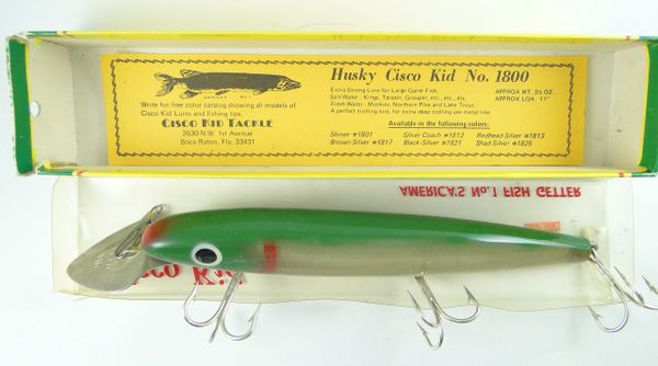 Cisco Kid Fishing Lure  Old Antique & Vintage Wood Fishing Lures Reels  Tackle & More