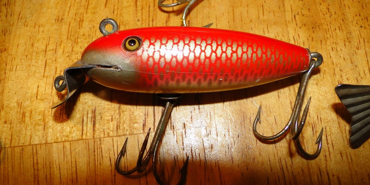 Minnow All Freshwater Original Wooden Vintage Fishing Lures for sale