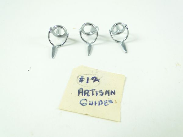 3 Herter's #12 Artisan Rod Guides Vintage