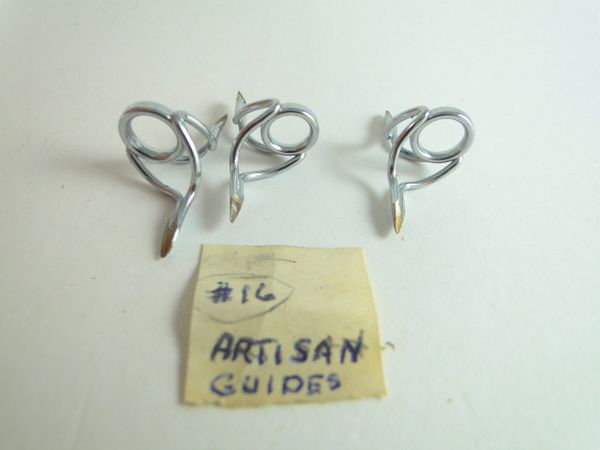 3 Vintage Herter's #16 Artisan Rod Guides
