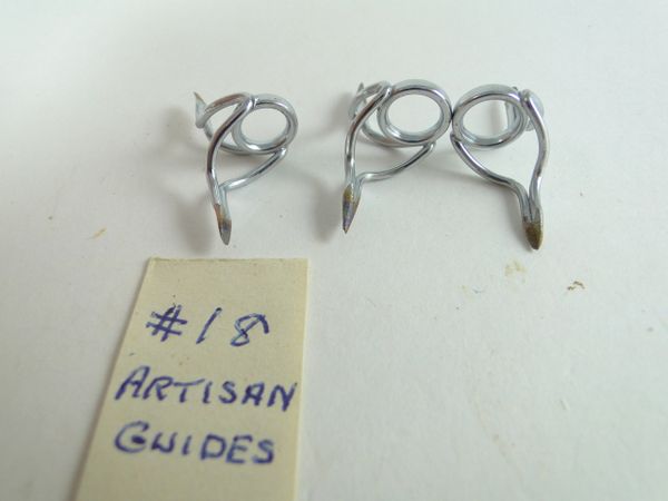 3 Vintage Herter's #18 Artisan Rod Guides
