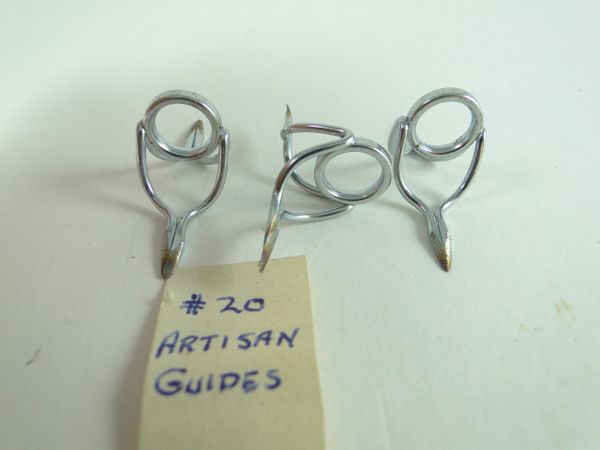 3 Vintage Herter's #20 Artisan Rod Guides