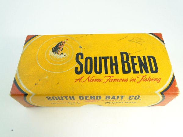 South Bend 953 Fishing lure  Old Antique & Vintage Wood Fishing