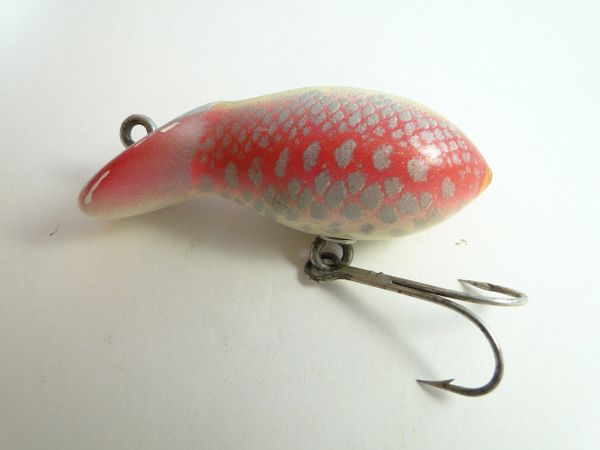 Vintage Fishing Lure Lot 2 Flash Baits Red Fish Sutton Company 38s -   Canada