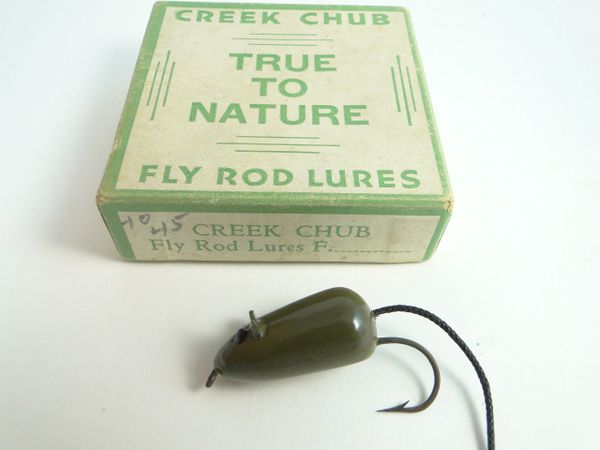 Creek Chub F200 Grey Fly Rod Mouse EX+