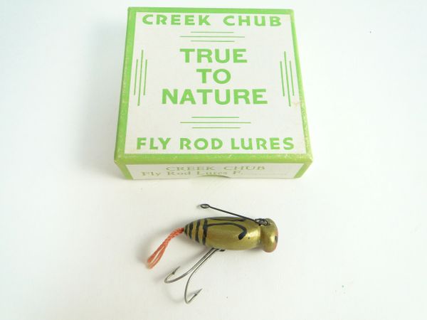 Creek Chub 1100 Fly Rod Bug Wiggler in BUG FINISH VG+