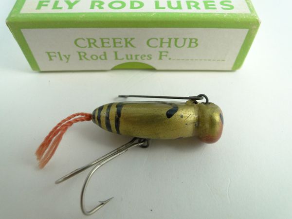 Creek Chub 1100 Fly Rod Bug Wiggler in BUG FINISH VG+