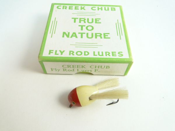 Creek Chub F1402 Bass Size Fly Rod Dingbat EX in Box