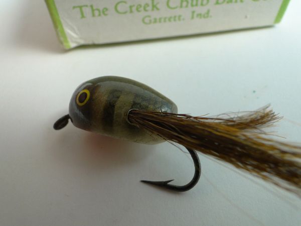 Creek Chub 5100 Dingbat in Frog Color 5119 Vintage Lure – My Bait
