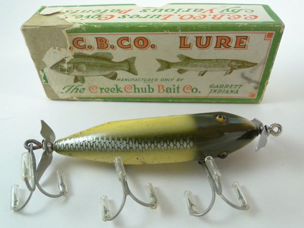 Creek Chub Day N Night | Old Antique & Vintage Wood Fishing Creek Chub Day N Night | Old Antique & Vintage Wood Fishing