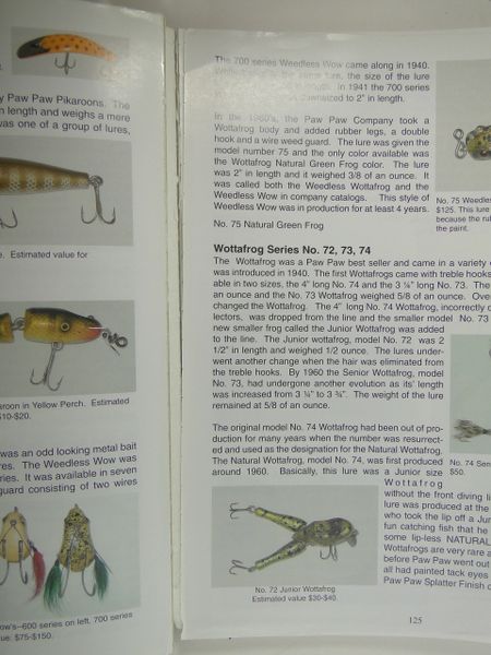 Very Rare Paw Paw Bait Company Reference Guide