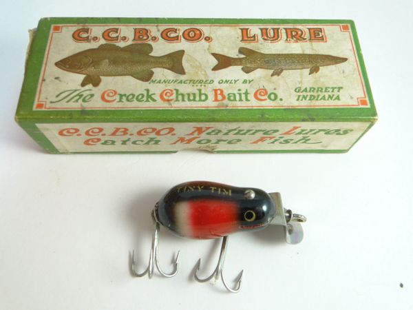 Creek Chub Tiny Tim RedWing Blackbird No. 6424 EX in Label End Box.