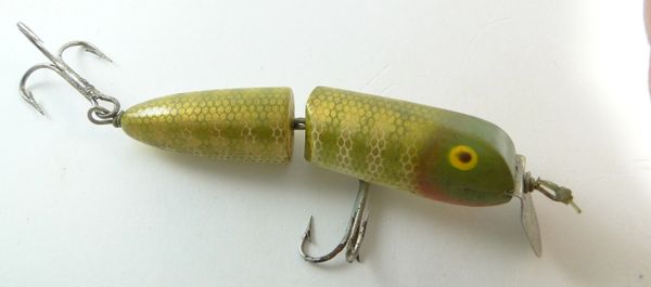 Dam Baby Wobbler Germany RARE WOOD LURE